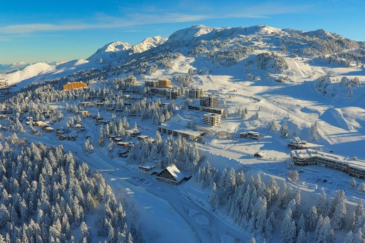 Charmant Studio Cabine Cocoon A 100 M Des Pistes Шамрусс Экстерьер фото
