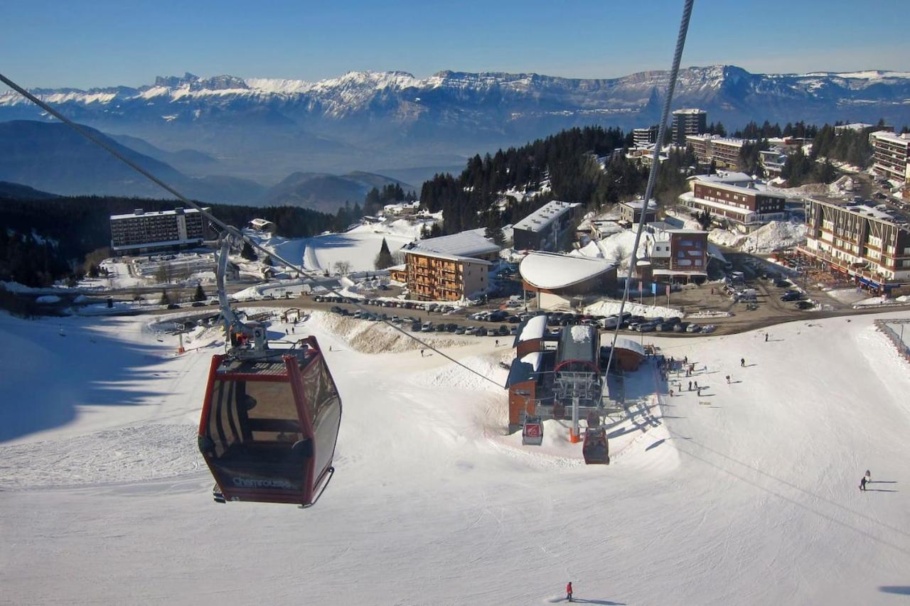 Charmant Studio Cabine Cocoon A 100 M Des Pistes Шамрусс Экстерьер фото